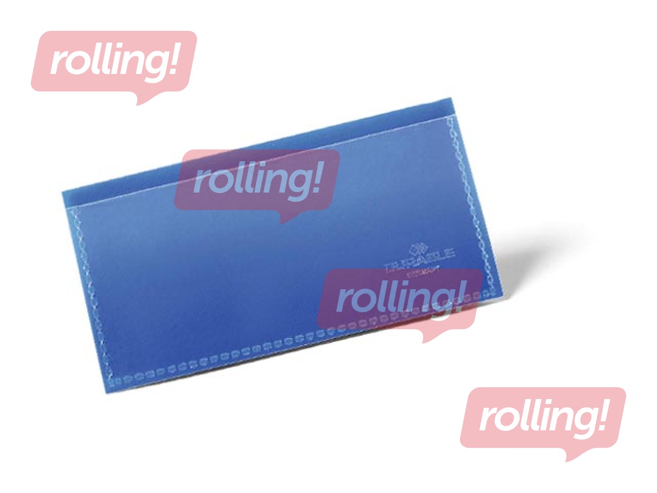 Kleebitav dokumenditasku Durable, tumesinine, 100x38mm, 50 tk.