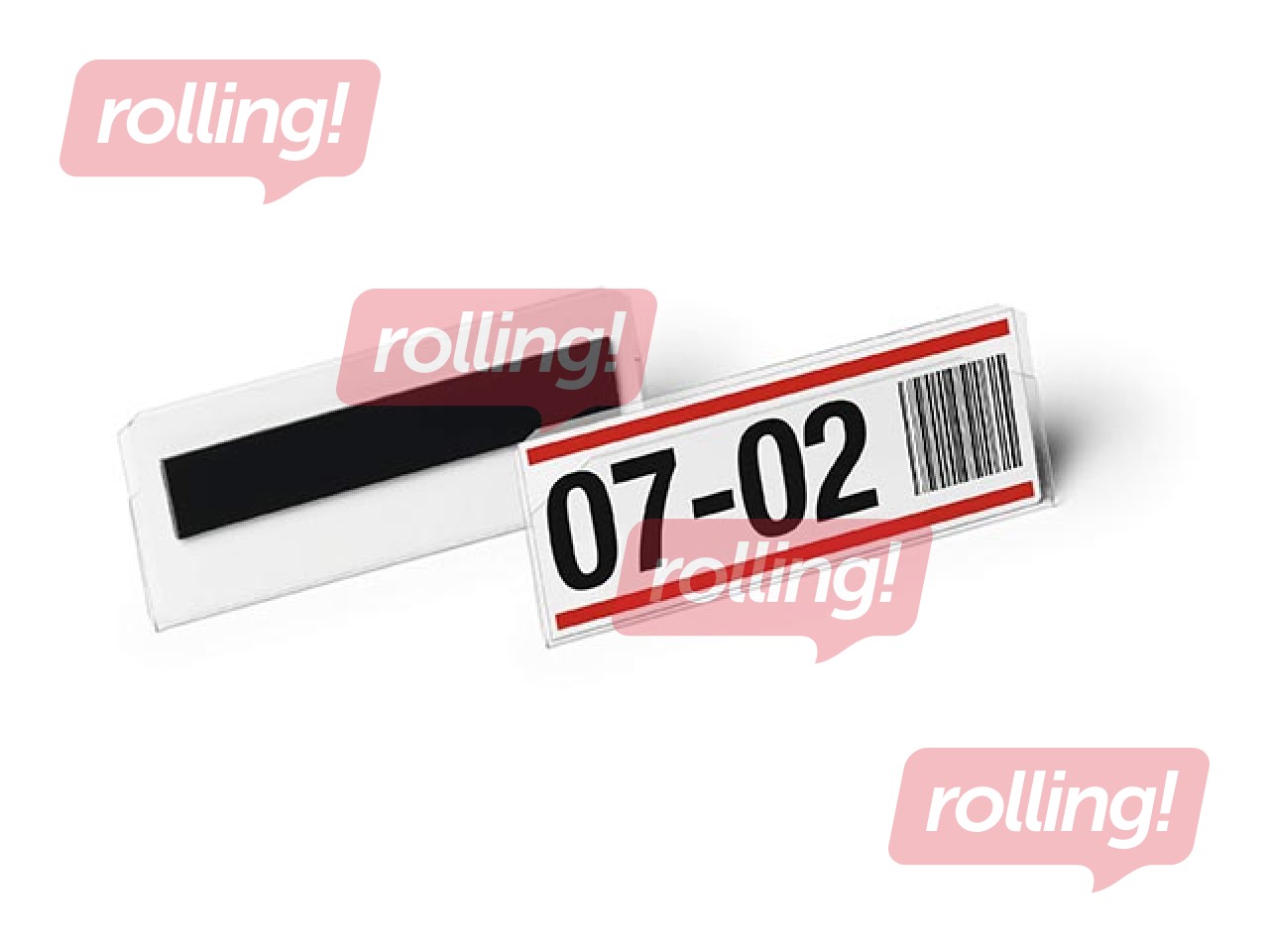 Magnetic document pocket Durable, 100x38mm, 10 pcs.