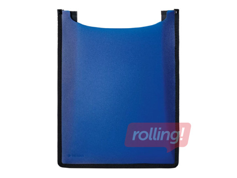 Document pocket folder Herma, A4, blue, with expansion