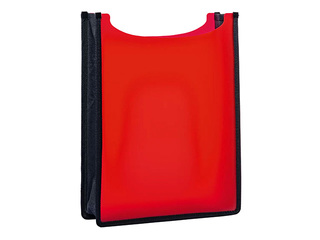 Document pocket folder Herma, A4, red, with expansion