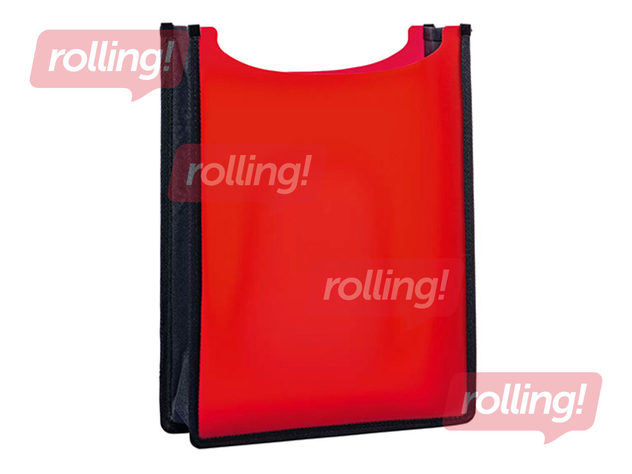 Document pocket folder Herma, A4, red, with expansion