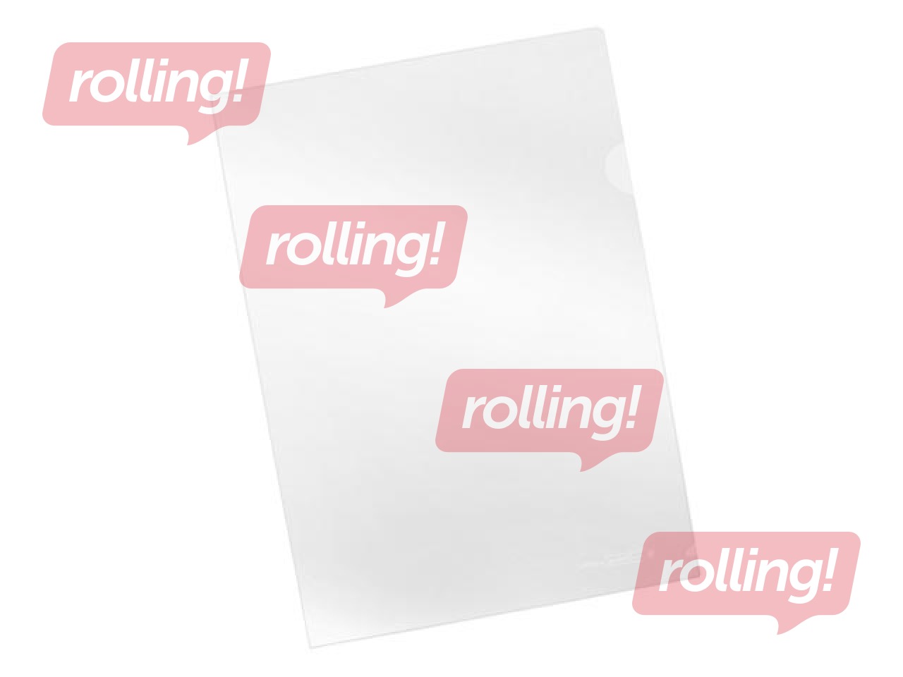 Kilekaaned Office Point, A4, läikiv, läbipaistev