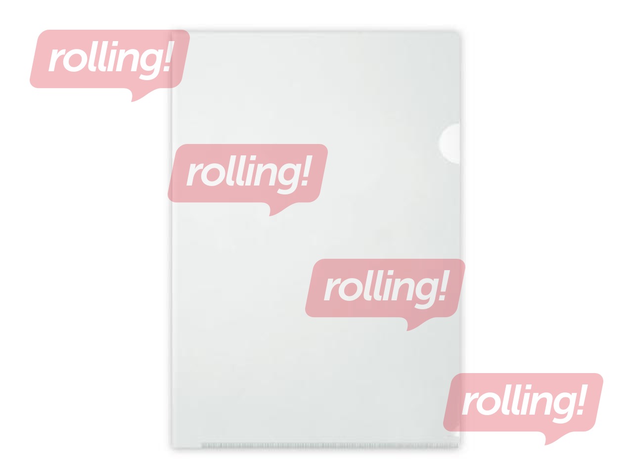 Mape - stūrītis, caurspīdīga, A4, 200 mic.