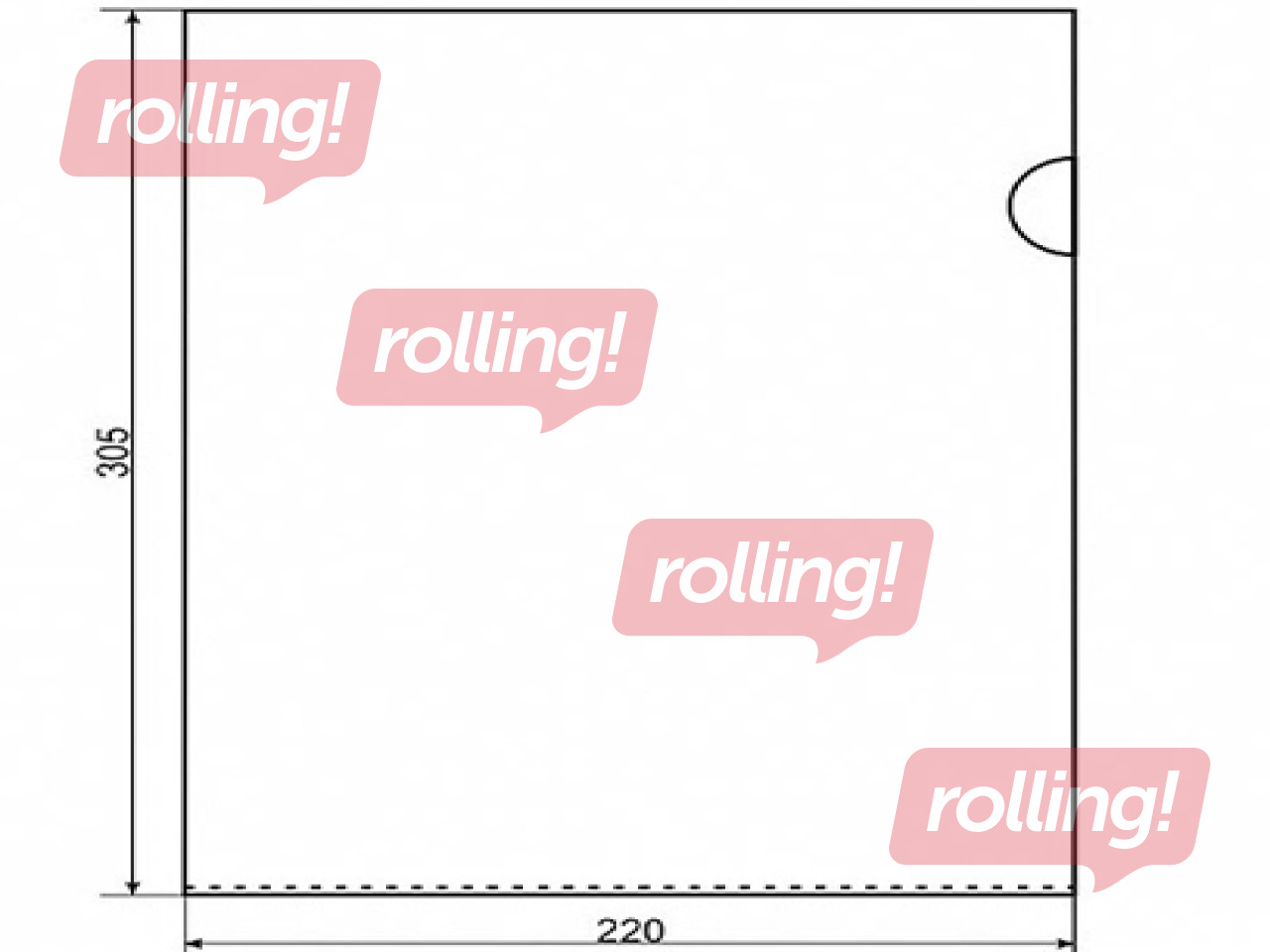 Папка-уголок, прозрачная, A4, 200 мкм.