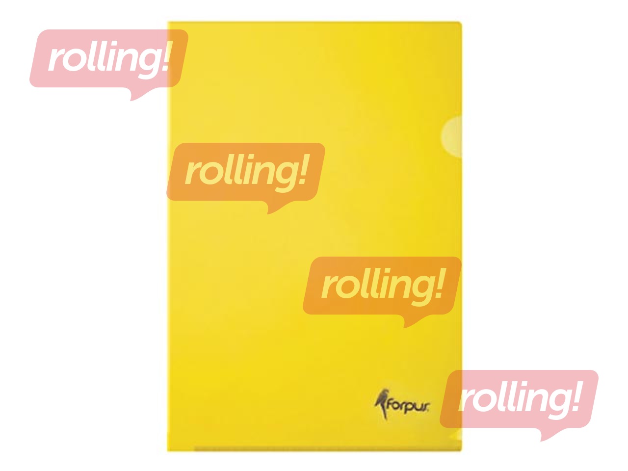 Kilekaaned Forpus, A4, läikiv, kollane