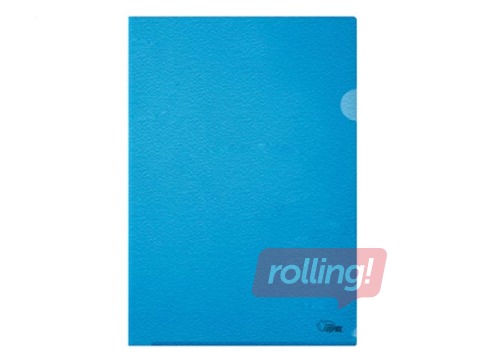 Папка - уголок Forpus A4, матовая, синяя