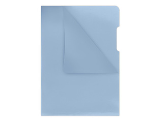 Plastic folder Donau, A4, 180 mic., glossy, blue