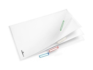 3-part folder Durable A4, transparent