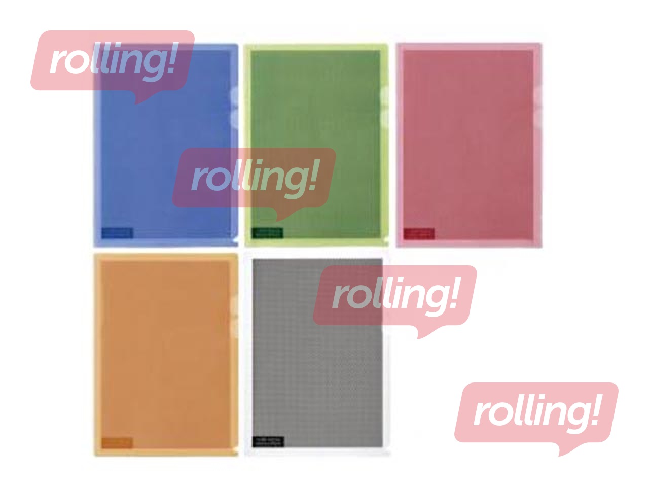 Mape - stūrītis Camouflage, A4, dažādas krāsas