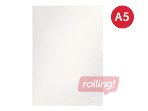 Folder-corner Esselte, A5, matted, transparent, 100 pcs.