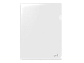 Plastic folder Forofis, glossy, A4, transparent, 80 mic, 12 pcs.