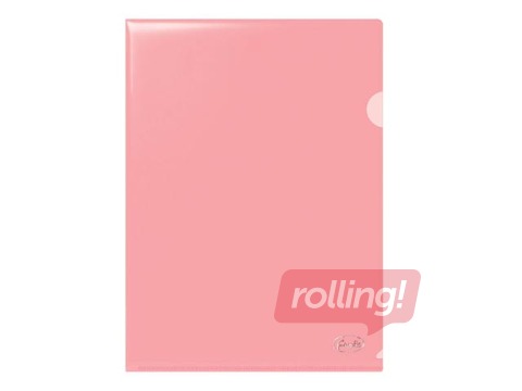 Kilekaaned  Forofis, läikivad, A4, läbipaistvad punased, 180 mic, 12 tk.