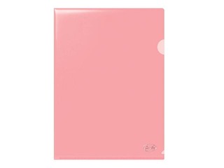 Папка - уголок Forofis, A4, 180 mic., глянцевая, красная, 12 шт.