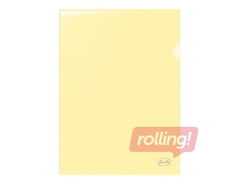 Kilekaaned Forofis, läikivad, A4, läbipaistvad kollased, 180 mic, 12 tk.