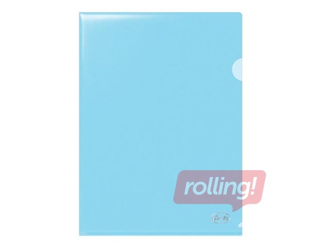 Kilekaaned Forofis, läikivad, A4, läbipaistvad sinised, 180 mic, 12 tk.