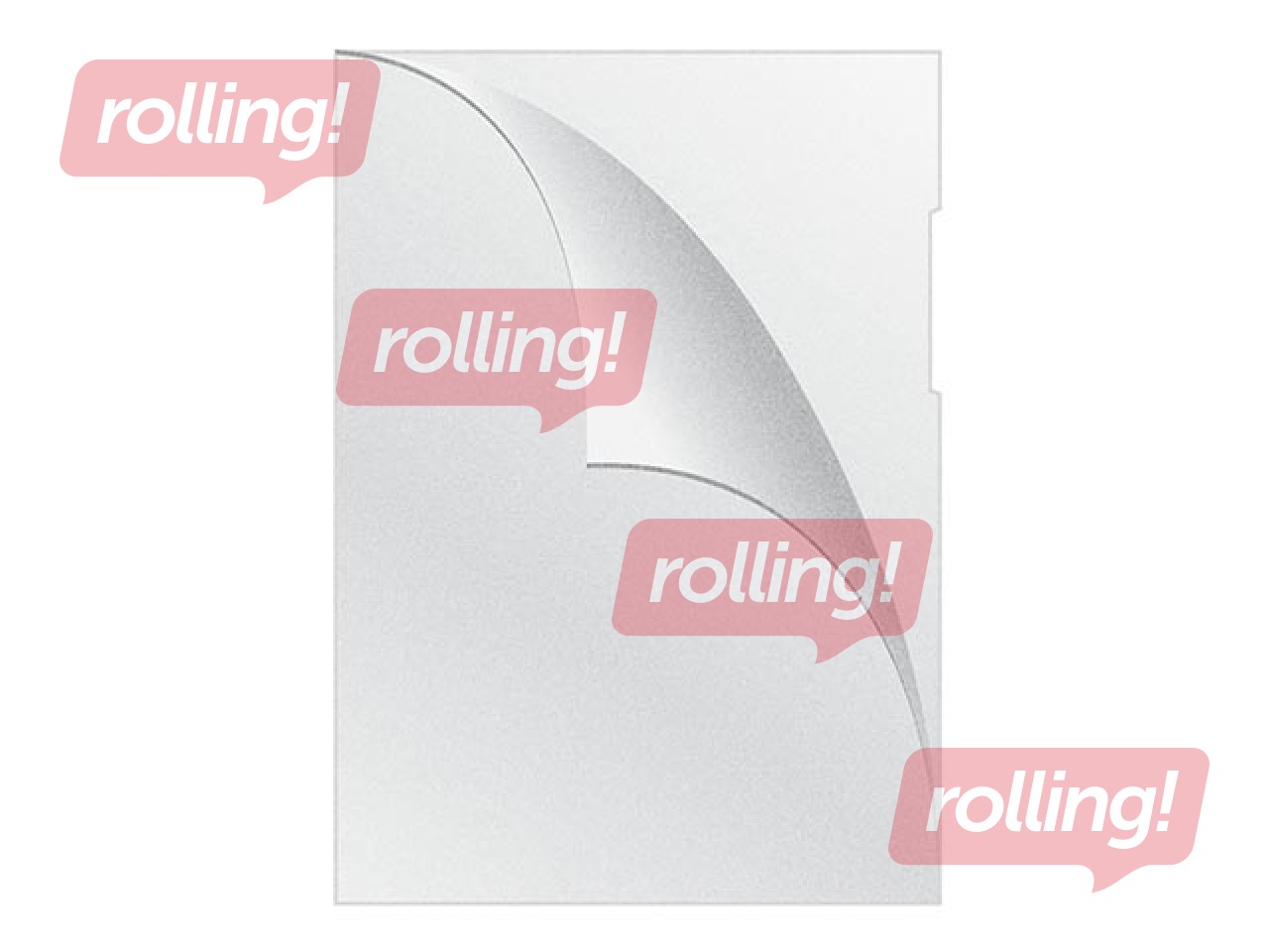 SALE Plastist mapp Q-Connect, A4, 120 mic., matt, läbipaistev, 100 tk.