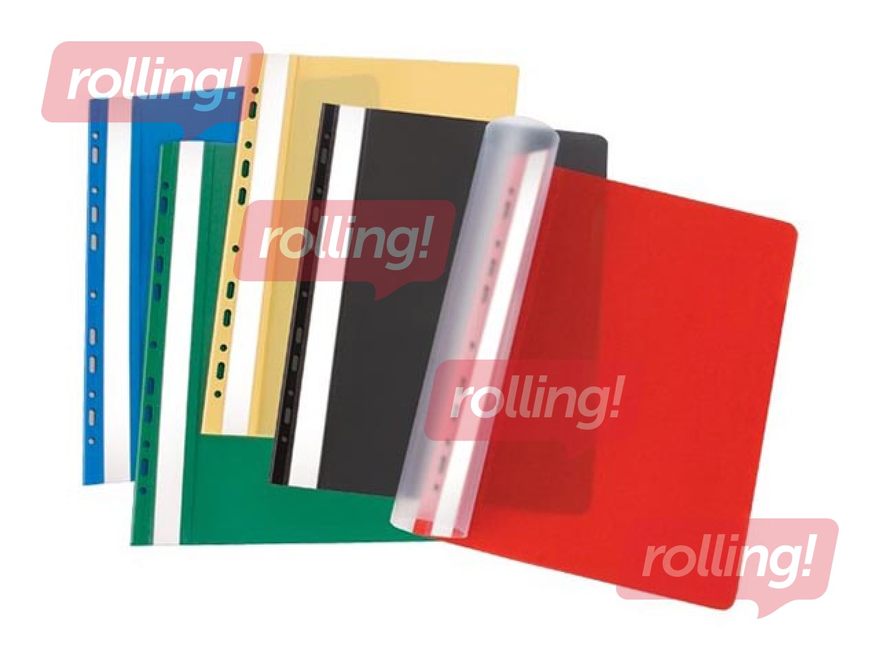 Report file with perforation Forpus, A4, black