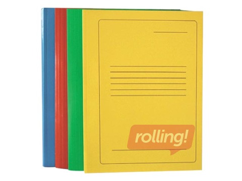 Folder SM·LT, A4, cardboard, yellow