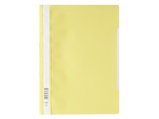 Clear View Folder - Economy, yellow