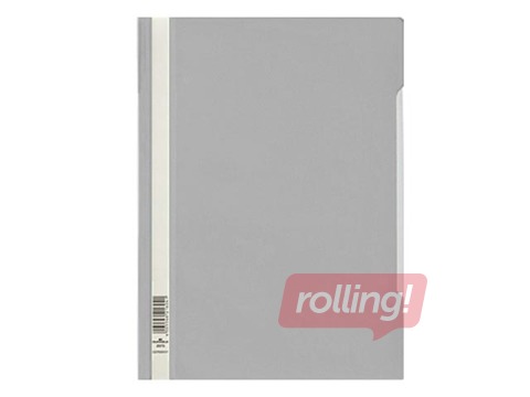 Clear View Folder - Economy, grey