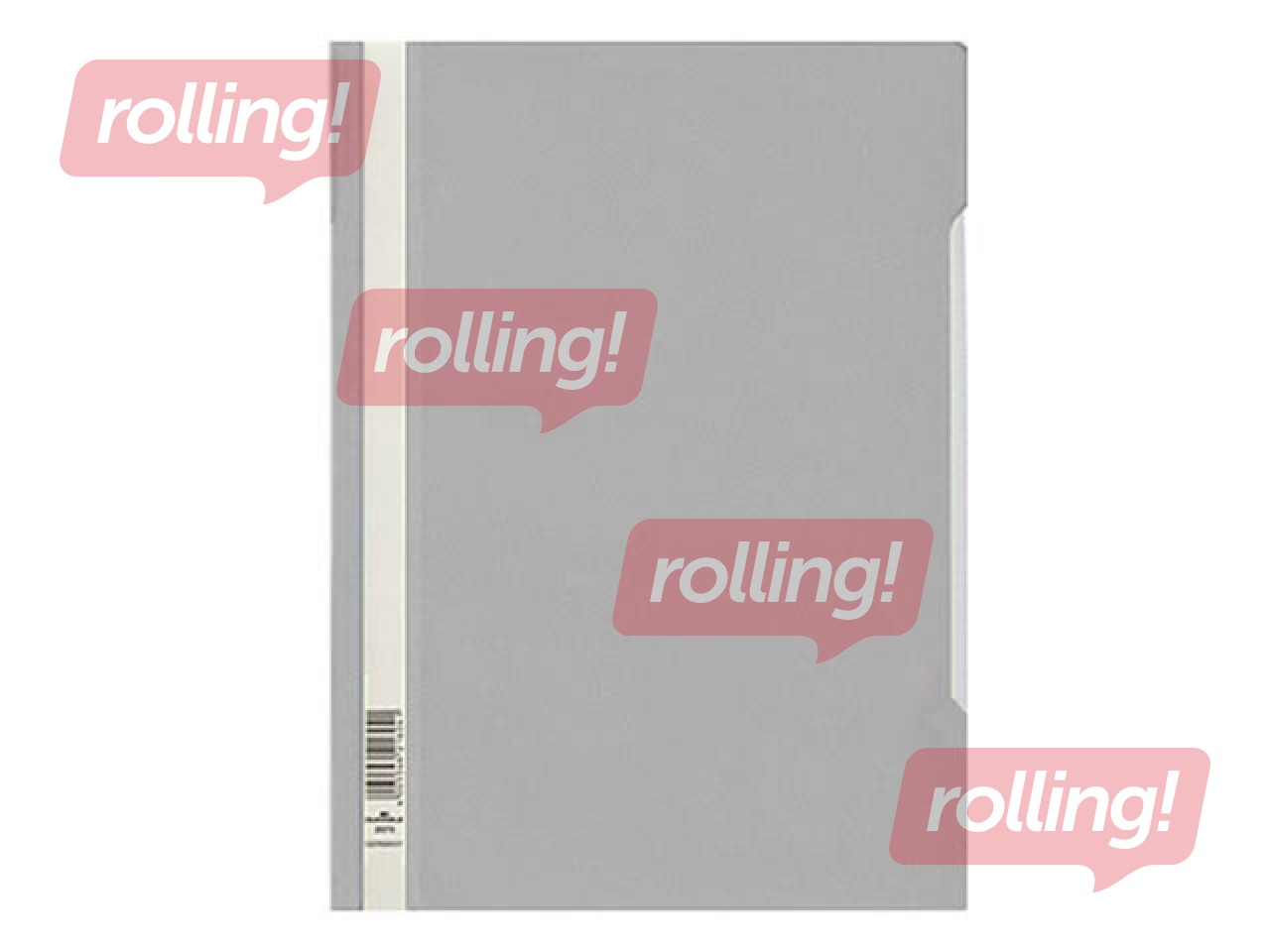 Clear View Folder - Economy, grey