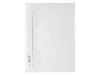 Clear View Folder - Economy, white