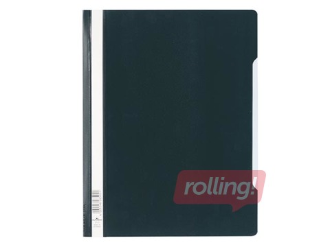 Clear View Folder Durable, A4+, black