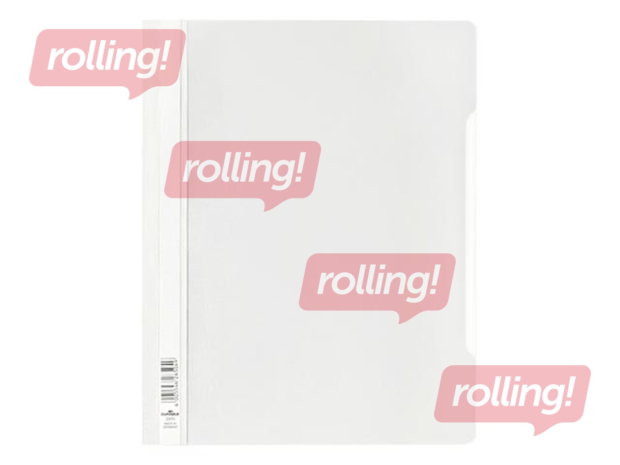 Clear View Folder  Durable, A4+, white