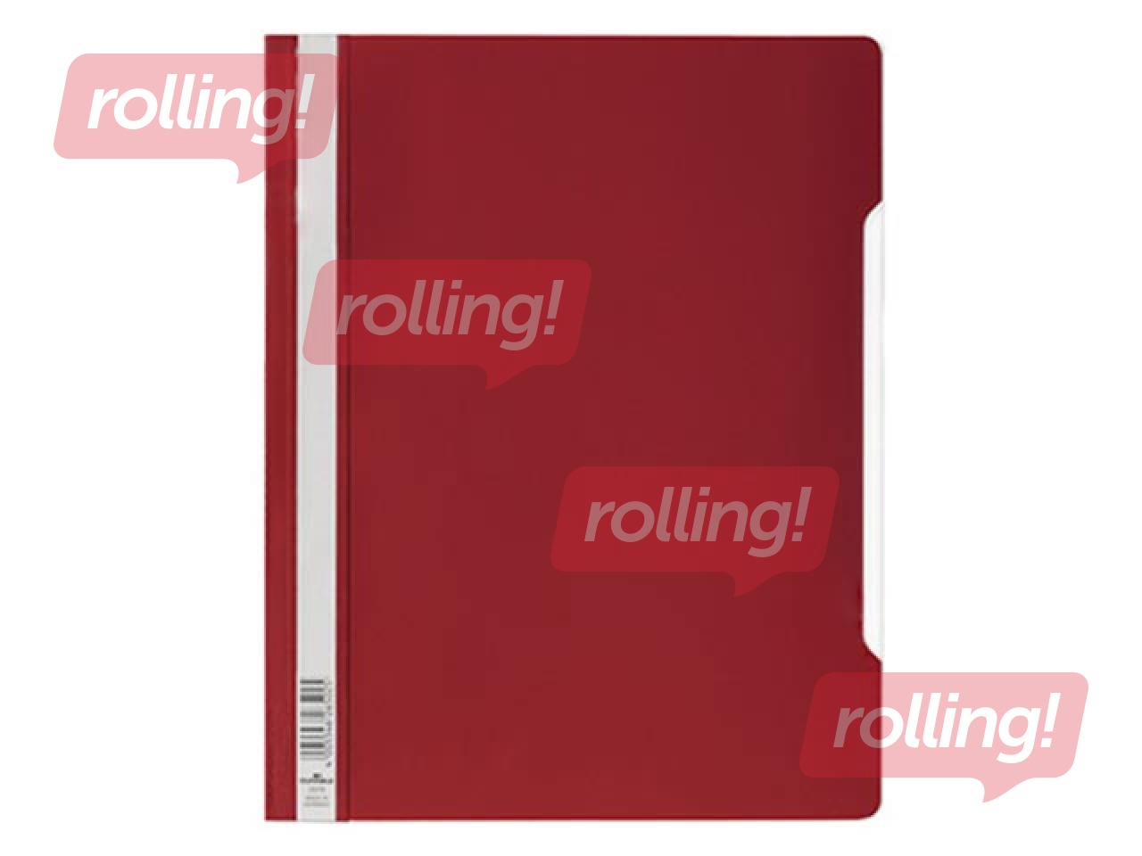 Mape ātršuvējs Durable, A4+, sarkana