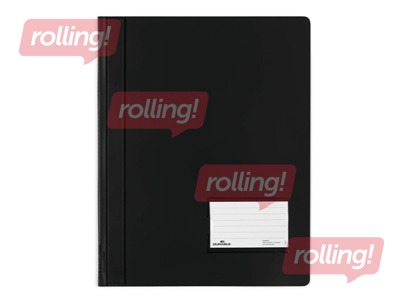 File Folder Duralux, black, A4
