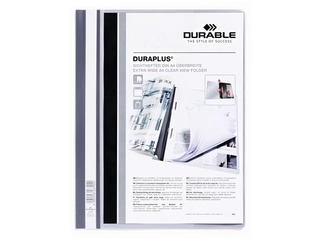 Document folder Duraplus, A4+, grey