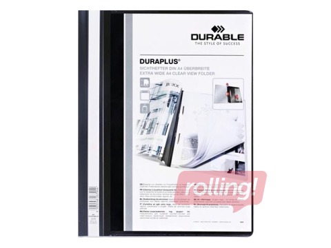 Document folder Duraplus, A4+, black