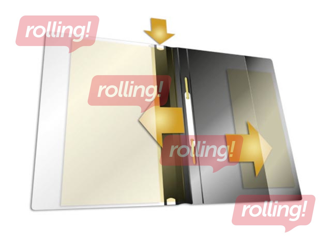 Kiirköitja Duraplus, A4+, must