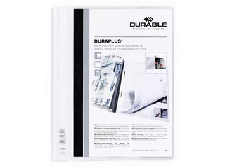 Mape ātršuvējs Duraplus, A4+, balta