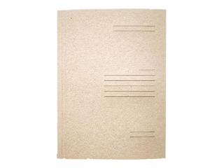 Archival binder with metal pin SM·LT, A4, cardboard, brown
