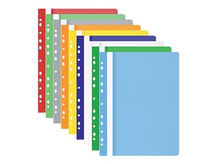 Mape ātršuvējs Office Products ar perforāciju, A4, melna