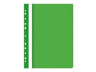 Report file with perforation Office Products, A4, green