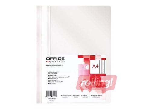 Aruandefail Office Products, A4, valge