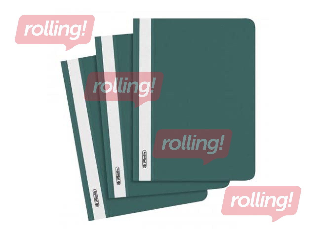 Fastener Folder Herlitz, A5, Green