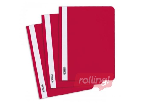 Fastener Folder Herlitz, A5, Red