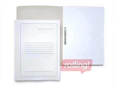 Mape ātršuvējs SM·LT, A4, kartona, balta