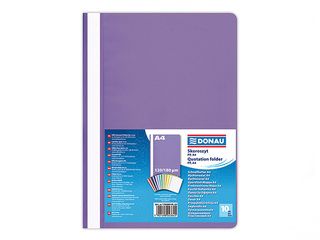 Report file Donau, A4, violet