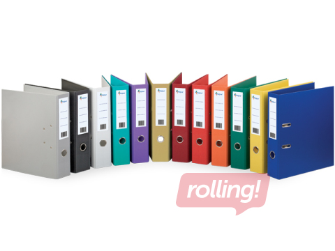 Папка – регистратор  FORPUS, A4, 70 мм, чёрная