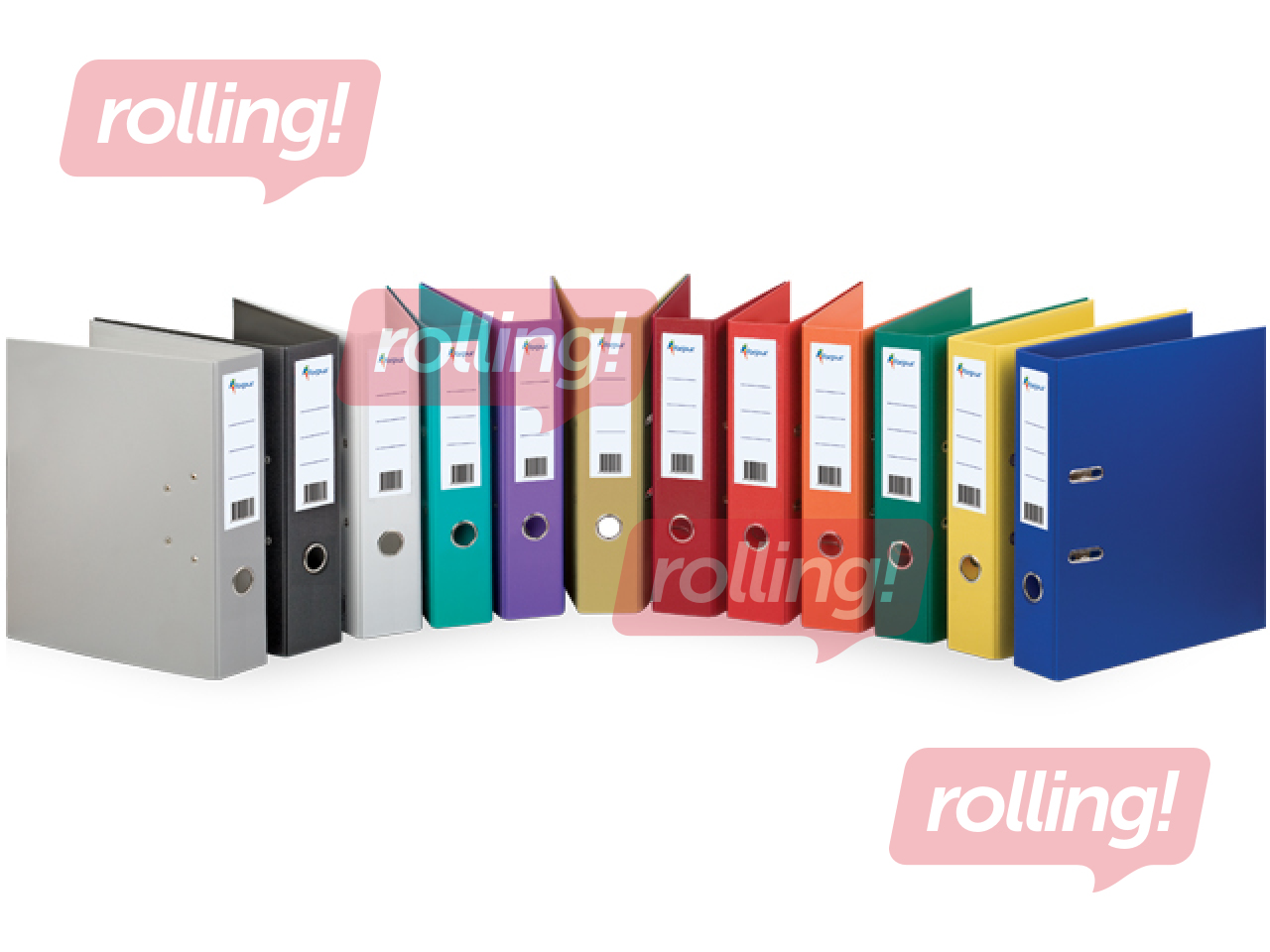 Registraator Forpus, A4, 70 mm, must