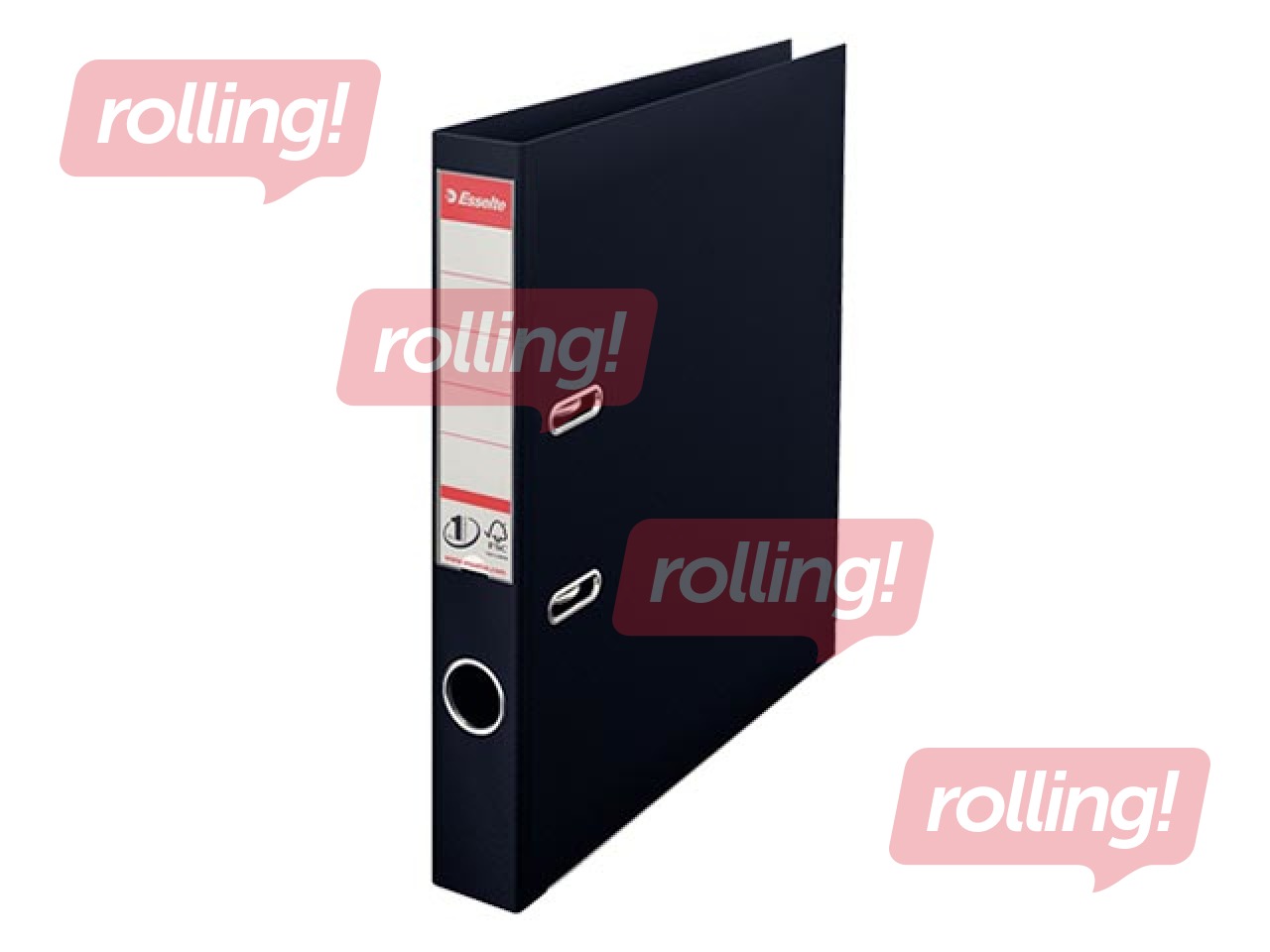Registraator Esselte No.1 Power, A4, must, 50mm