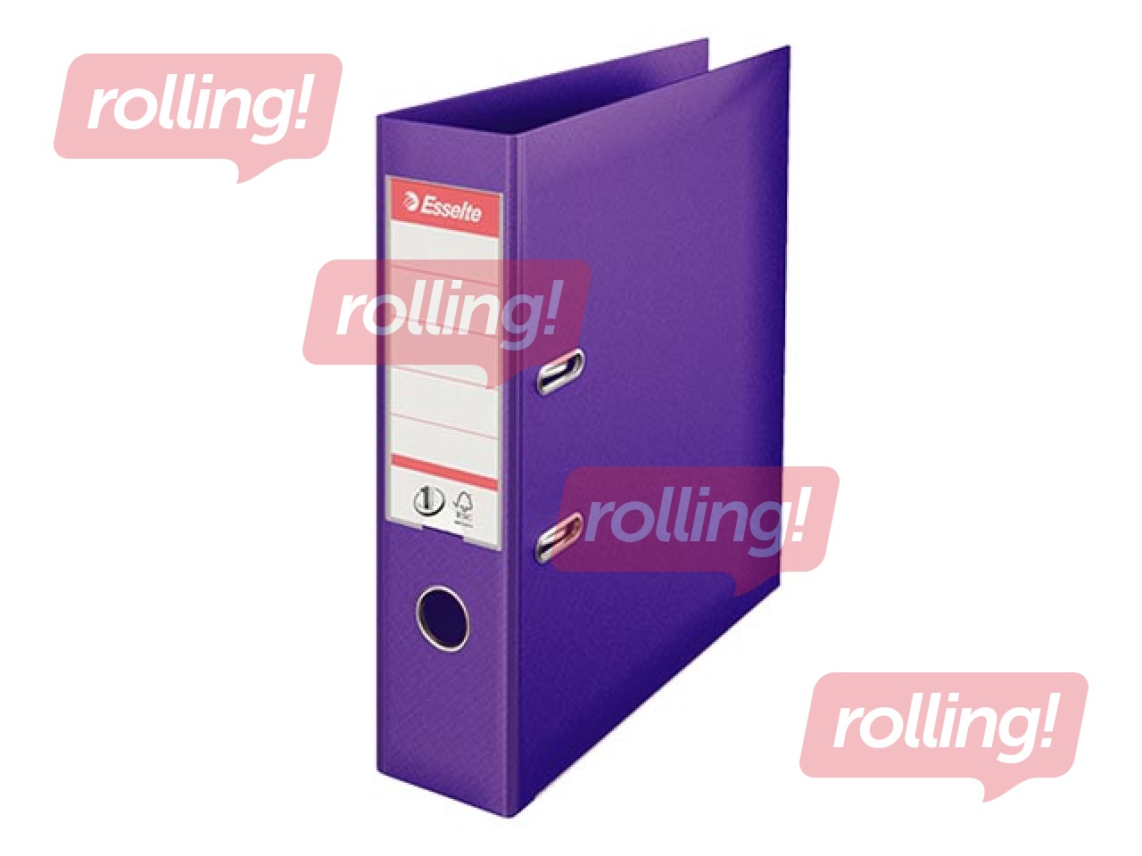 Registraator Esselte No.1 Power, A4, lilla, 75mm