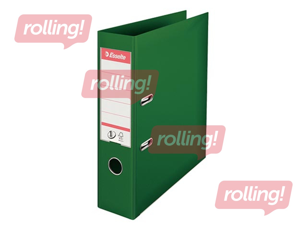 Registraator Esselte No.1 Power, A4, roheline, 75mm