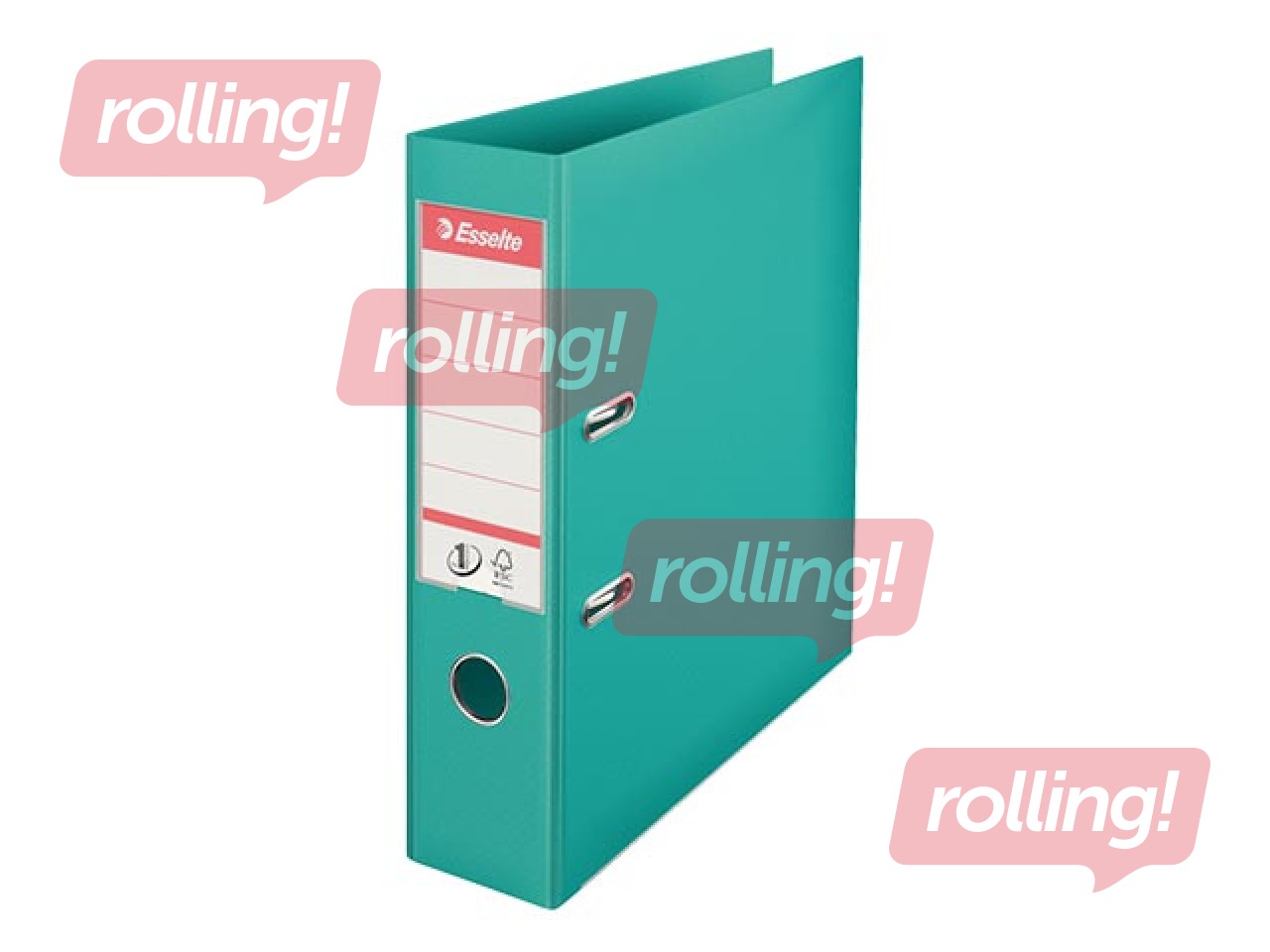 Lever arch file Esselte No.1 Power, A4, turquoise, 75mm