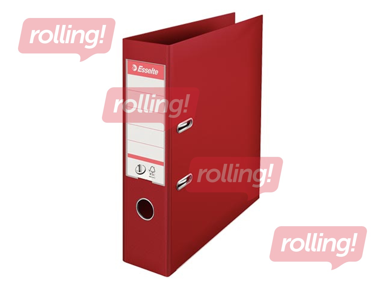 Lever arch file Esselte No.1 Power, A4, bordo, 75mm