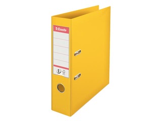 Lever arch file Esselte No.1 Power, A4, yellow, 75mm